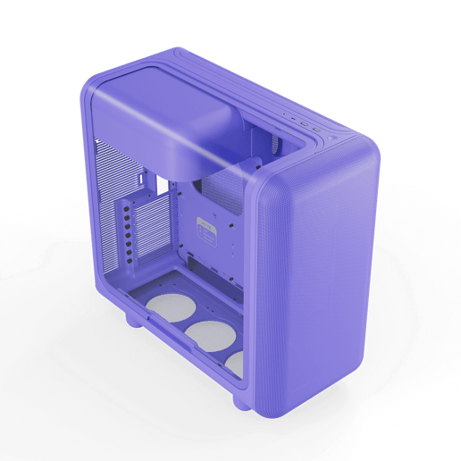 HYTE X50 Taro Milk Mid Tower Gaming Case - Purple 